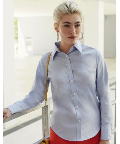 Fruit of the Loom  Ladies Oxford Shirt LS